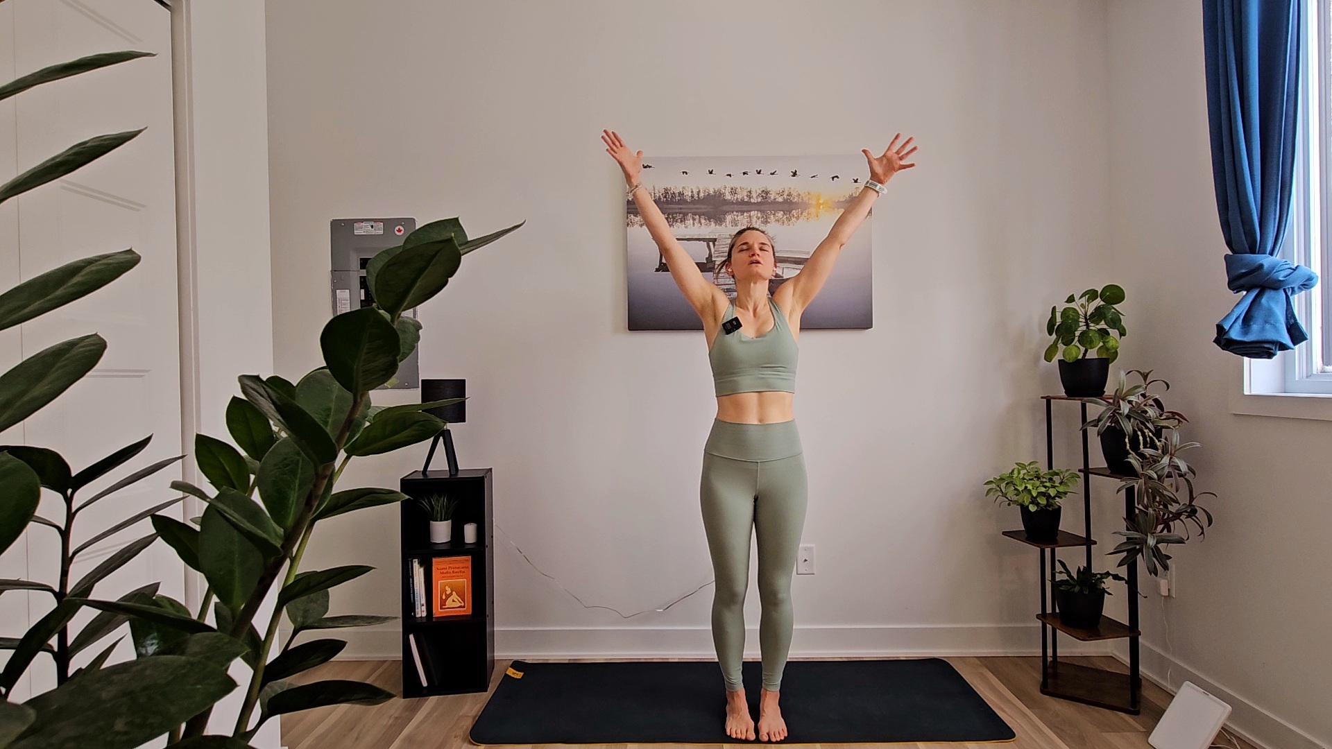 Rituel matinal yogique